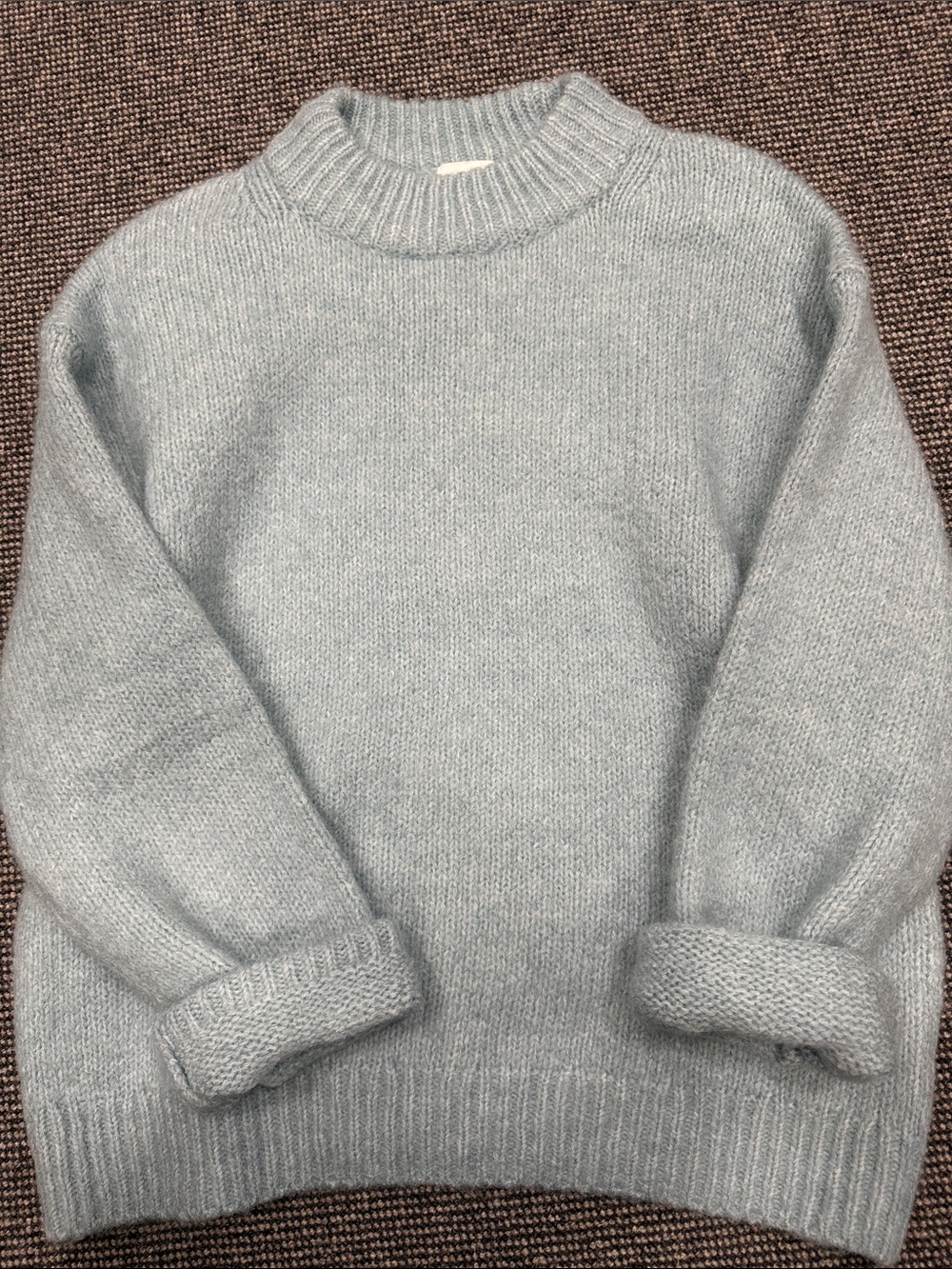 H&M Pale Blue Women's Crewneck Sweater